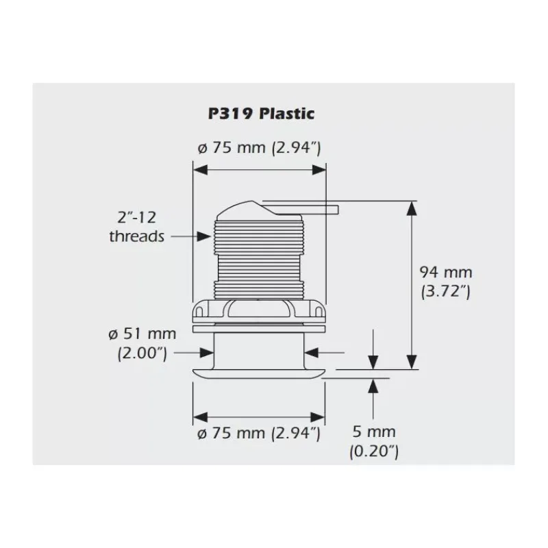 Sale P319 pour GARMIN 8 broches Sondeurs De Pêche·Accessoires Sondeur