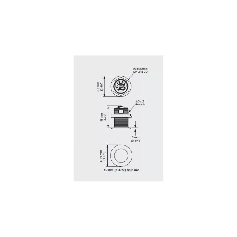New Sonde B60DT 600 W Sondeurs De Pêche·Accessoires Sondeur|Combiné-Gps & Écrans Multifonctions·Accessoire & Capteur Combiné & Ecran Multifonction