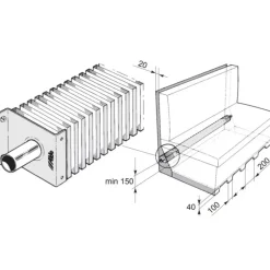 Sale Radiateurs passifs 175 à 835 W Chauffage·Aérotherme & Radiateur À Eau