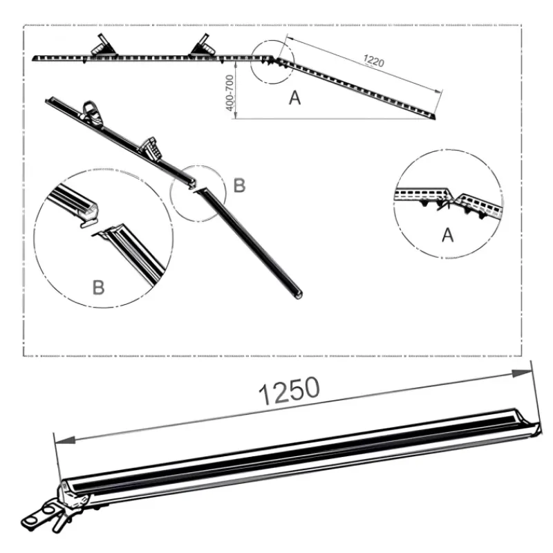 Online Trigo-Van Rampe d'accès | 1250 mm Porte Vélos·Accessoires Porte-Vélos