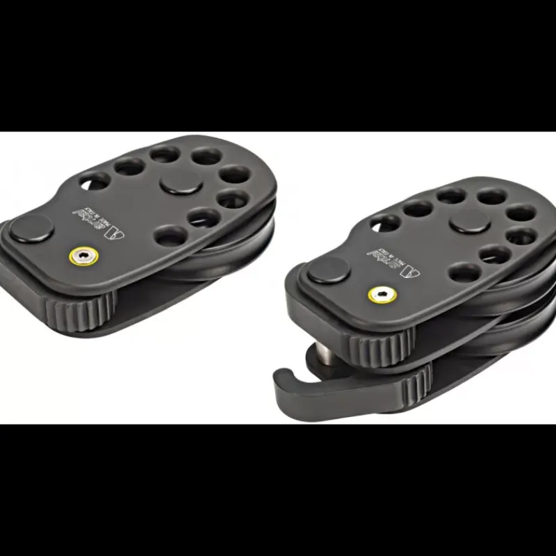 Poulie plat pont 80 avec bloqueur*Antal Discount