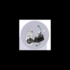 Poulie triple + ringot OPF 50*Antal New