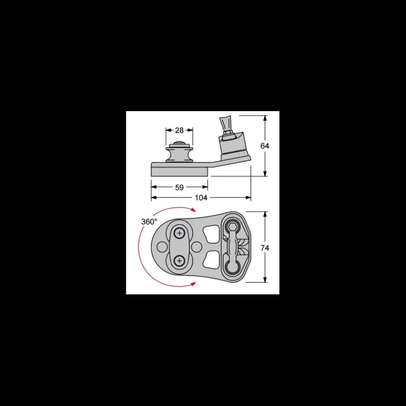 Servo Cleat sur tourelle*Antal Discount