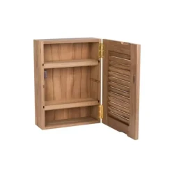 Outlet ARC Armoire murale une porte teck Rangement·Aménagement Salle De Bain|Décoration Marine·Equipement Teck