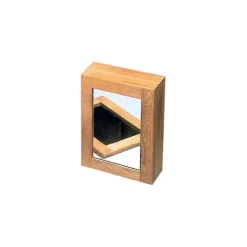 Armoire à pharmacie en teck avec miroir*ARC Marine