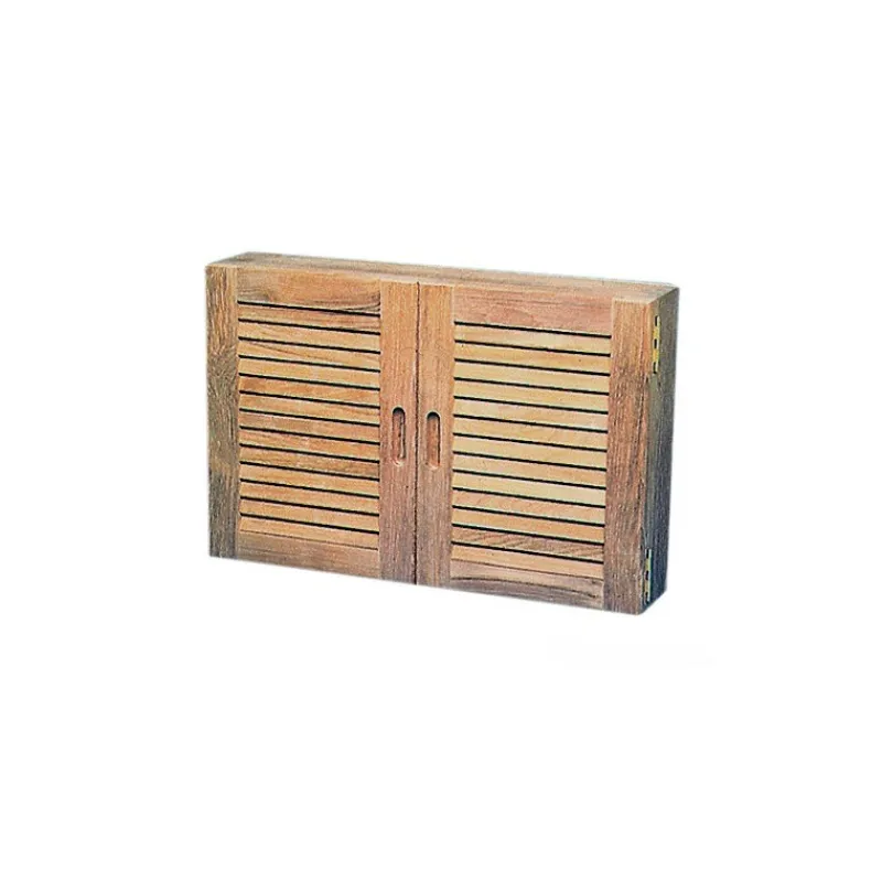 Armoire 2 portes en teck*ARC Marine