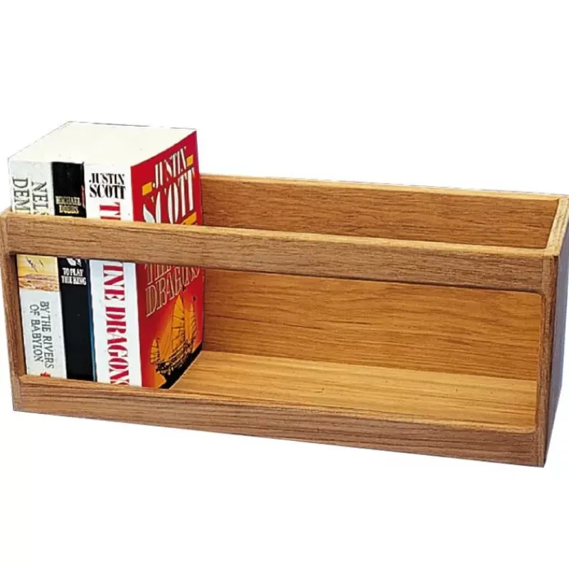 Hot Bibliothèque livre de poche teck Rangement·Etagère & Casier De Rangement|Décoration Marine·Equipement Teck