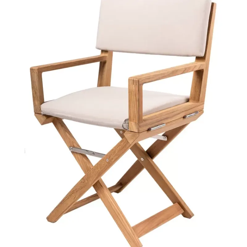 Outlet Fauteuil de pont The Edge luxe en teck Mobilier De Plein Air·Chaise, Siège & Fauteuil|Décoration Marine·Equipement Teck