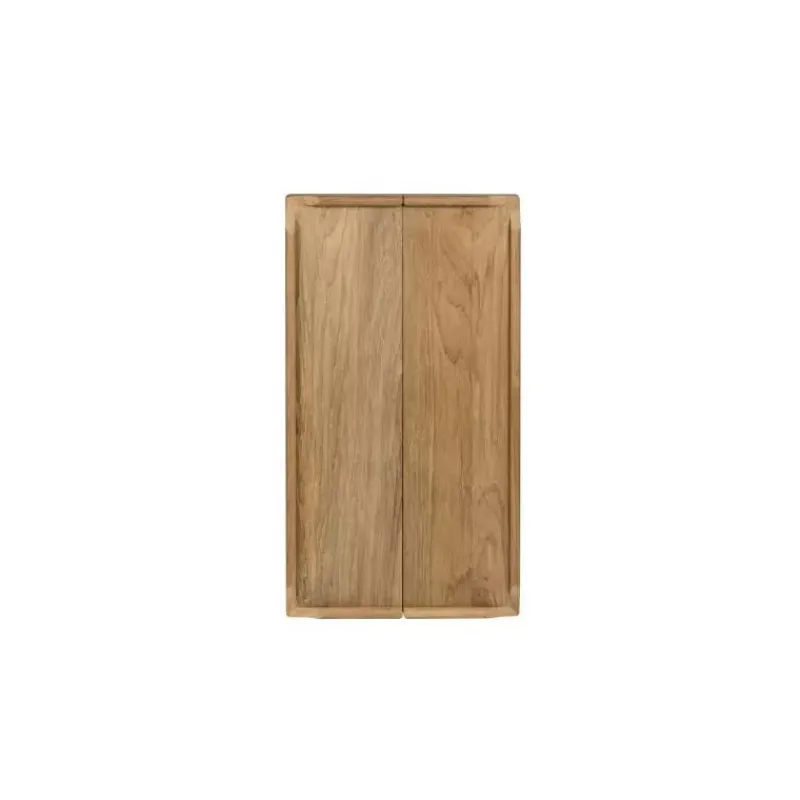 Plateau de table avec rebords en teck*ARC Marine