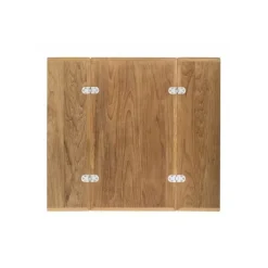 Plateau de table avec rebords en teck*ARC Marine