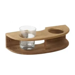 Porte-verres mural en teck*ARC Marine Sale