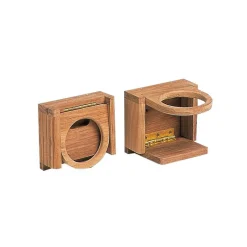 New Porte-verres mural en teck Ustensile De Cuisine & Vaisselle·Rangement & Équipement Cuisine|Décoration Marine·Equipement Teck
