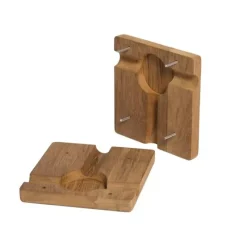 Clearance Support moteur teck pour balcon Moteur Hors-Bord Thermique & Équipements·Chaises & Supports
