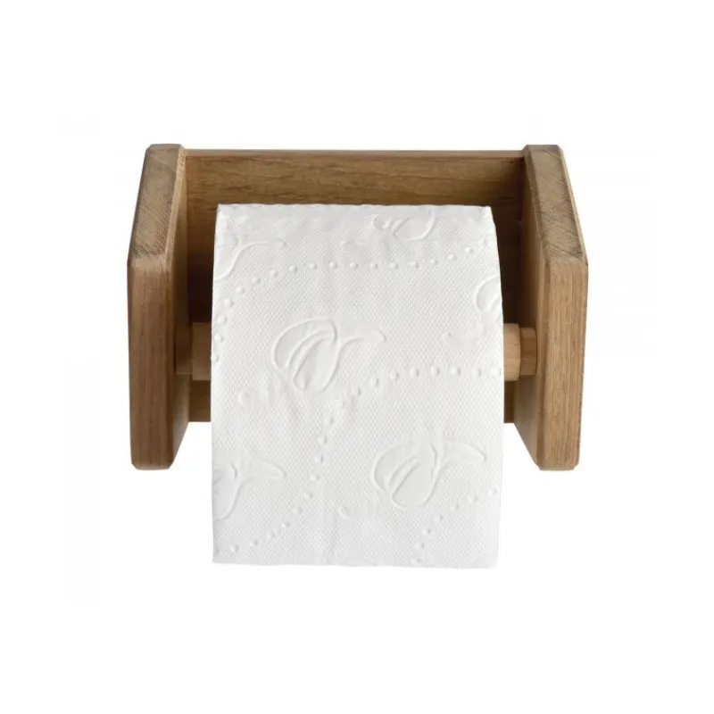 New Support papier toilette teck Rangement·Aménagement Salle De Bain|Aménagement & Rangement·Aménagement Wc & Salle De Bain