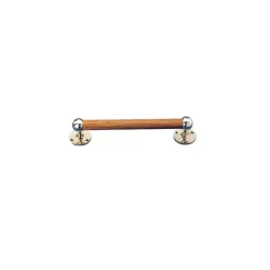 ARC Porte-serviettes teck ø 3 cm embouts laiton*ARC Marine Online