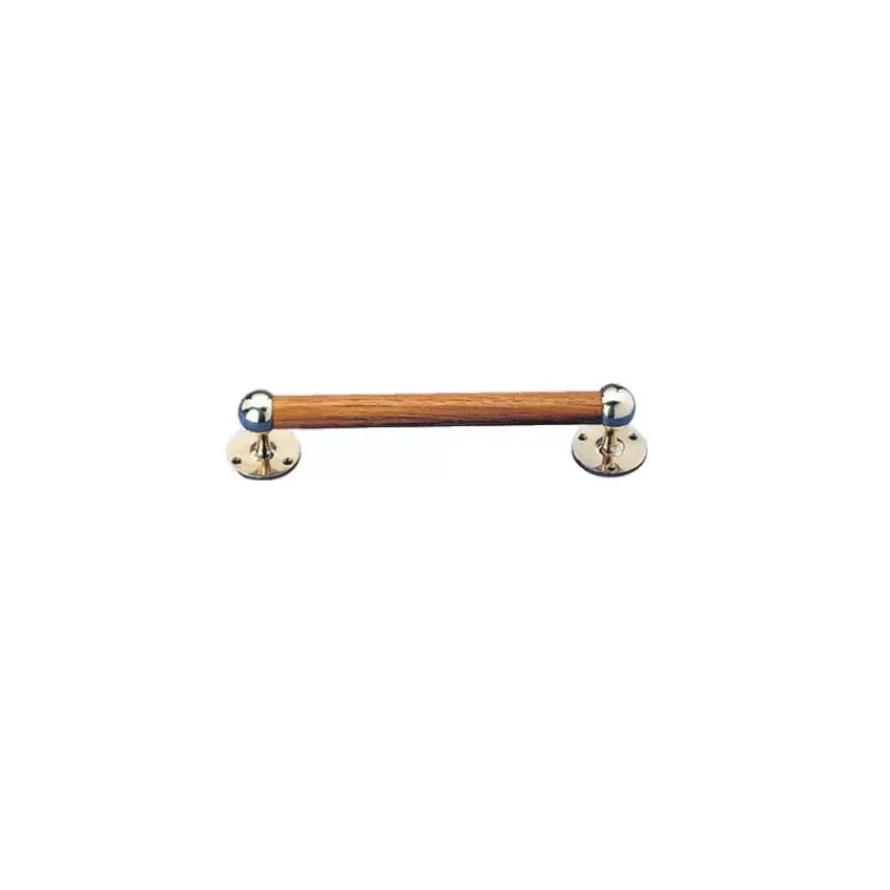 ARC Porte-serviettes teck ø 3 cm embouts laiton*ARC Marine Online