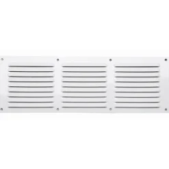 Grille alu blanche 300 x 100 mm | aération 63 cm²*Autogyre Clearance