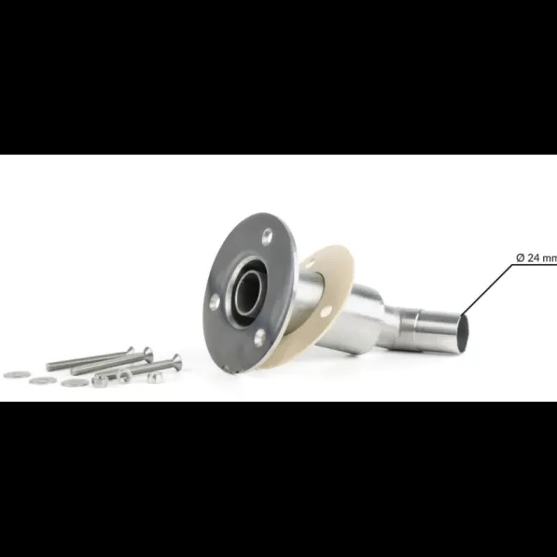 Passe coque échappement inox ø 24 mm*Autoterm