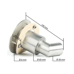 Passe coque d'échappement ø 38 mm Accessoire Pour Chauffage Et Combiné·Echappement Et Admission D'Air Chauffage
