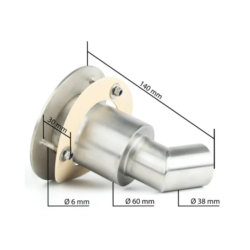 Passe coque d'échappement ø 38 mm Accessoire Pour Chauffage Et Combiné·Echappement Et Admission D'Air Chauffage