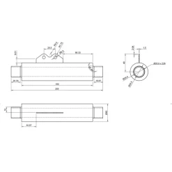 Silencieux d'échappement Ø 24 mm*Autoterm Hot