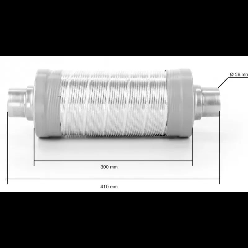 Clearance Silencieux d'entrée/sortie d'air Ø 60 mm Accessoire Pour Chauffage Et Combiné·Echappement Et Admission D'Air Chauffage