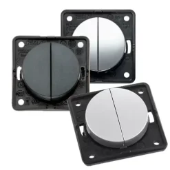 Interrupteur integro double 12/230 V*Berker Clearance
