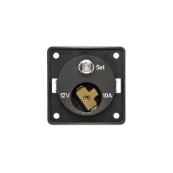 Prise 12V + satellite integro*Berker New