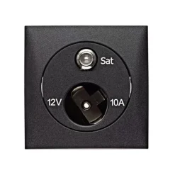 Prise 12V + satellite integro*Berker New