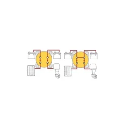 BLUE SEA Coupe-batterie Série E Dual Circuit Plus*Blue Sea Systems Discount