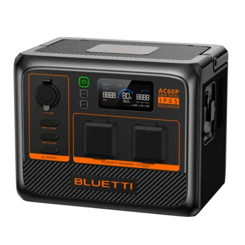 Outlet AC60P 504 Wh Electricité & Éclairage·Batterie Nomade & Groupe Électrogène Solaire|Batterie·Batterie Nomade Et Station D'Énergie