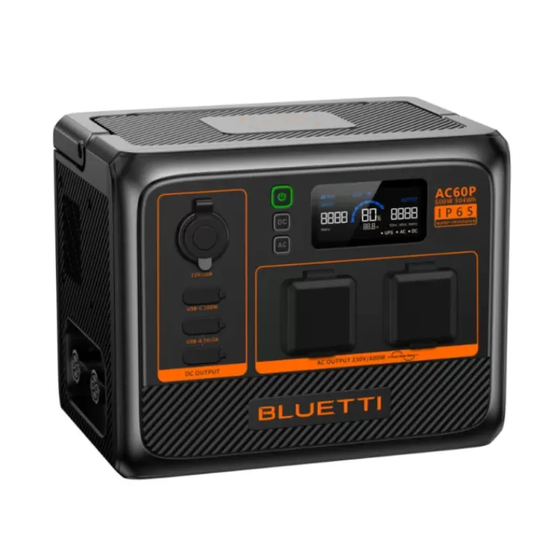 Outlet AC60P 504 Wh Electricité & Éclairage·Batterie Nomade & Groupe Électrogène Solaire|Batterie·Batterie Nomade Et Station D'Énergie