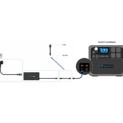 Hot Câble XT90/DC7909 pour AC200P/AC200MAX Electricité & Éclairage·Batterie Nomade & Groupe Électrogène Solaire|Batterie·Accessoire Batterie