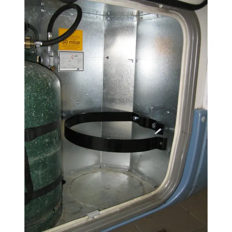 Sangle inox pour bouteille de gaz*Borel Outlet