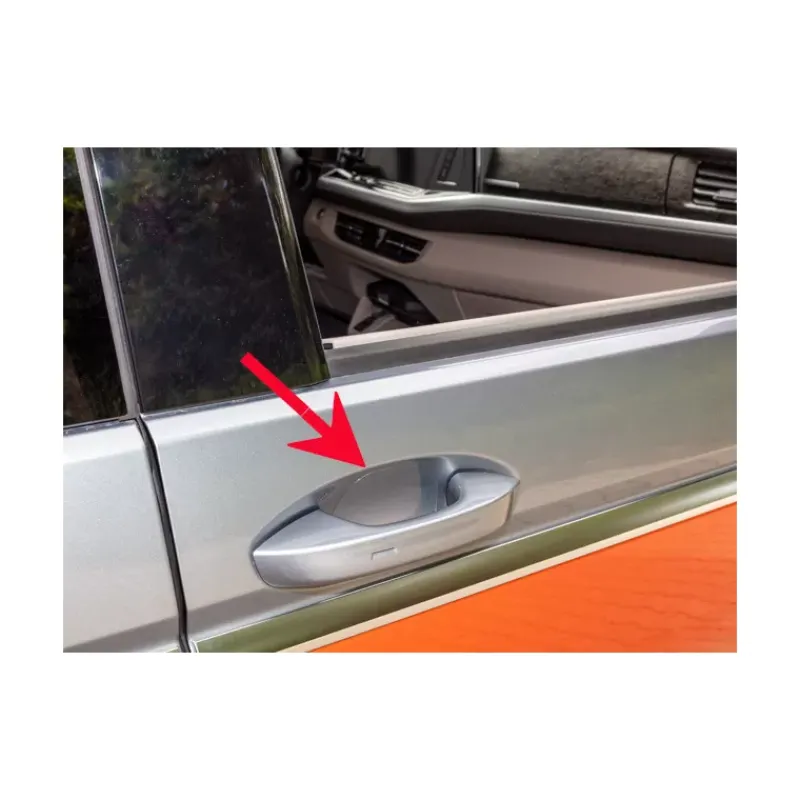 Discount Films de protection pour poignées de portes et hayon | VW T5 / T6 / T7 & Caddy 3 / 4 / 5 Vw T5 / T6|Accessoire Extérieur·Protection Seuil De Coffre
