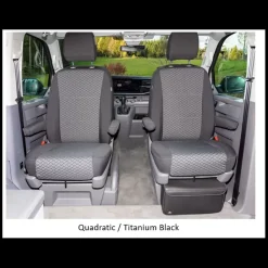 Housses de sièges avant | VW T6 / T6.1 California Beach & Multivan*Brandrup Discount
