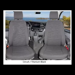 Housses de sièges avant | VW T6 / T6.1 California Beach & Multivan*Brandrup Discount