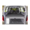 New Lit pliant iXTEND | VW T6.1 California Beach & Multivan Vw T5 / T6|Couchage·Lit Arrière