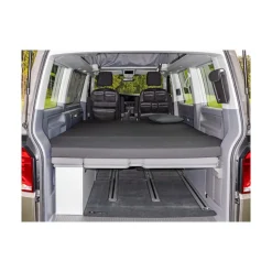 New Lit pliant iXTEND | VW T6.1 California Beach & Multivan Vw T5 / T6|Couchage·Lit Arrière