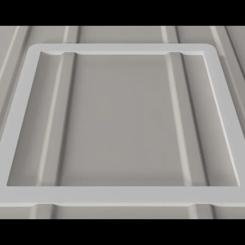 Discount Cadre adaptateur pour lanterneau 40×40 cm | Master 3 Lanterneau·Accessoire Lanterneau