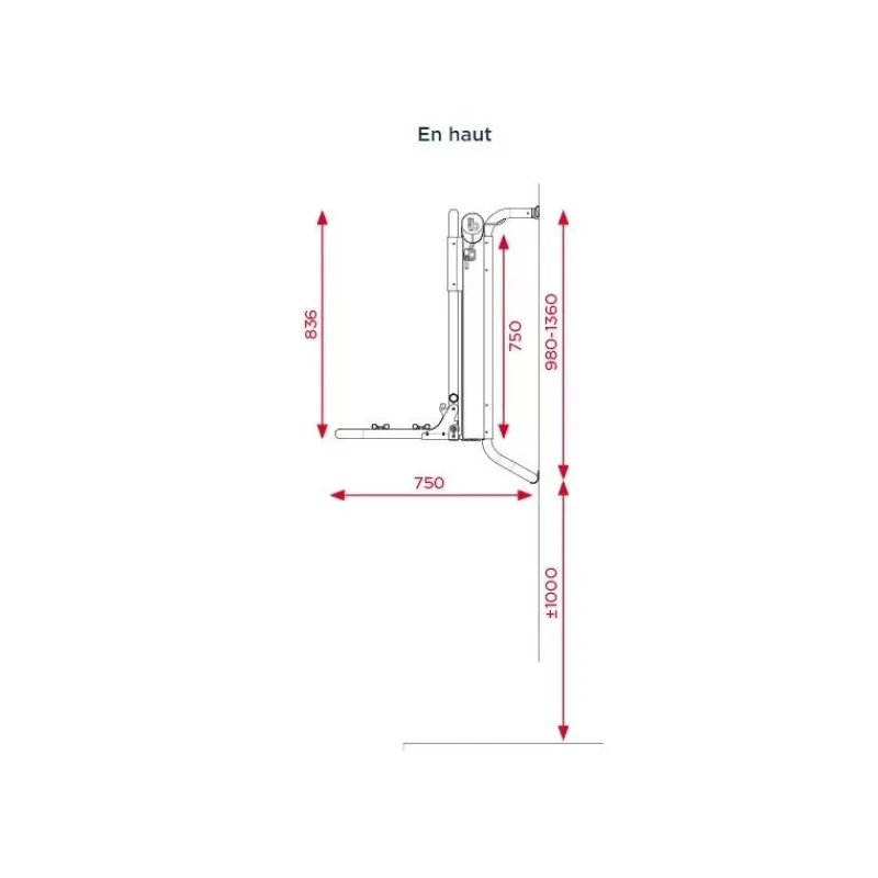 Bike Lift Rail Porte Vélos·Porte-Vélo Camping-Car