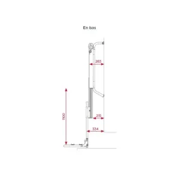 Bike Lift Rail Porte Vélos·Porte-Vélo Camping-Car