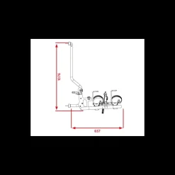 porte vélos Bike Glide*BR-Systems Discount