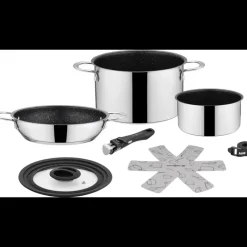 Outlet Batterie de cuisine Academy NG 5 pièces + 1 Cuisine & Vaisselle·Ustensile De Cuisson & Batterie Cuisine|Ustensile De Cuisine & Vaisselle·Cuisson & Ustensile De Cuisson (Casserole, Poêle...)