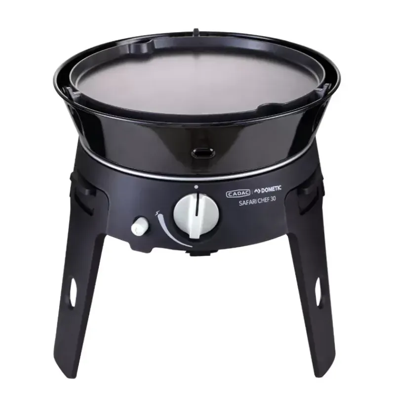 CADAC Safari Chef 30 LP Combo Cuisson·Barbecue Au Gaz|Barbecue & Réchaud Extérieur·Barbecue Au Gaz