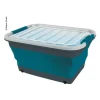 New Boîte de rangement pliable 45 L Mobilier De Camping·Coffre & Étagère Rangement Textile|Rangement·Coffre, Boîte & Panier