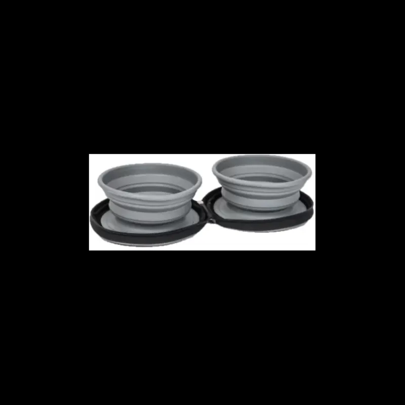 Outlet Lot de 2 gamelles pliables Lucy Chiens & Animaux|Vie En Plein Air·Pour Le Chien