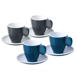 Hot Lot de 2 tasses à expresso mélamine Cuisine & Vaisselle·Quart, Tasse, Bol & Verre|Ustensile De Cuisine & Vaisselle·Bol, Tasse & Verre