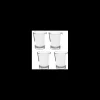 Discount Lot de 4 verres Shooter Cuisine & Vaisselle·Quart, Tasse, Bol & Verre|Ustensile De Cuisine & Vaisselle·Bol, Tasse & Verre