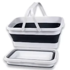 New Panier pliable à poignées L'Eau·Bassine, Cuvette & Seau|Rangement·Coffre, Boîte & Panier
